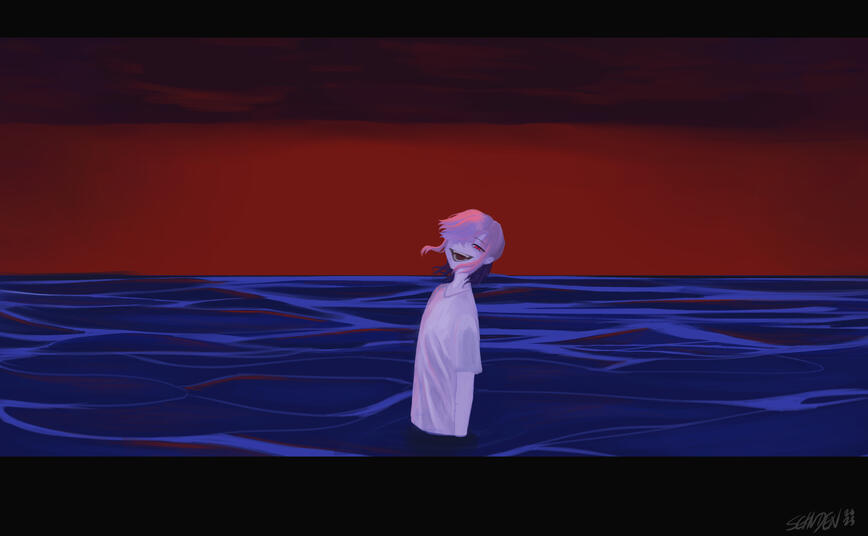 A painting of my OC, Astor.